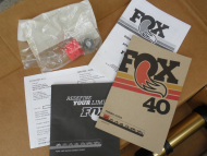 TÉMĚŘ NOVÁ VIDLICE FOX F40-27 FLOAT RC2 KASHIMA LIMITED EDITION