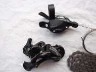 Přehazovačka a řazení Sram X5 + řetěz