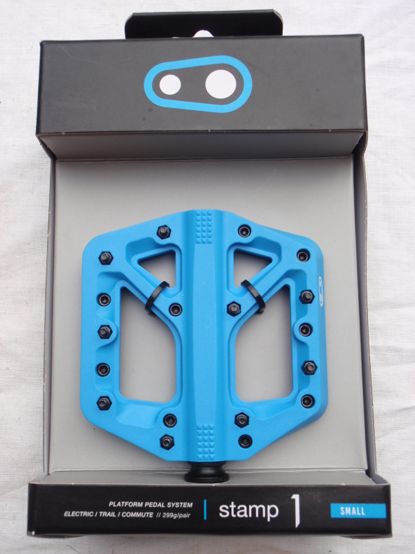 Nové pedály Crankbrothers Stamp 1 Blue Nové pedály Crankbrothers Stamp 1 Blue