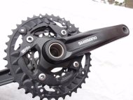 Téměř nové kliky Shimano Deore FC-MT500-3